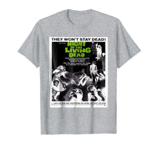 Load image into Gallery viewer, Night of Living Dead - Vintage Zombie Movie T Shirt