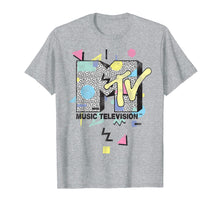 Load image into Gallery viewer, MTV Retro Shape Design Logo Graphic T-Shirt