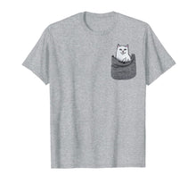 Load image into Gallery viewer, Kitty Cat in my your Pocket Gift, Funny Cat T-Shirt-96294