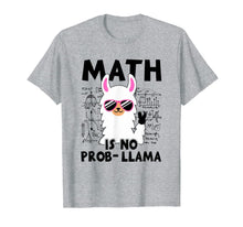 Load image into Gallery viewer, Perfect Math Llama Shirt Math Is No Prob Llama T-Shirt Gift T-Shirt