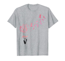 Load image into Gallery viewer, Flower Heart Dandelion Funny Breast Cancer Awareness T-Shirt