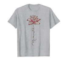 Load image into Gallery viewer, Namaste Mandala Lotus Love Yoga T-Shirt