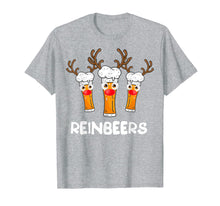Load image into Gallery viewer, Reinbeers Funny Reindeer Beer Christmas Drinking Xmas Gift T-Shirt