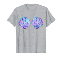 Load image into Gallery viewer, Mermaid Seashell Bra / Bikiny Funny Party Costume / Gift T-Shirt