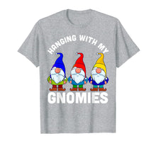Load image into Gallery viewer, Hanging With My Gnomies, Christmas Garden Gnome Costume T-Shirt