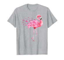 Load image into Gallery viewer, Cute Flamingo Pink Ribbon Breast Cancer Awareness T-Shirt