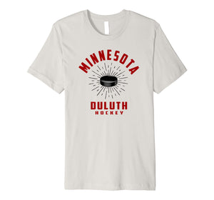Minnesota Duluth Hockey - Vintage Hockey Puck - Bulldogs