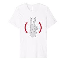 Load image into Gallery viewer, (PRODUCT)RED Peace Sign T-shirt
