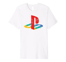 Load image into Gallery viewer, Playstation Playstation Logo Retro Distressed Premium T-Shirt
