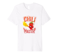 Load image into Gallery viewer, Chili Master Food Contest Cook Off Red Pepper Gift TShirt
