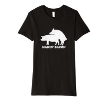 Load image into Gallery viewer, makin bacon tee shirt Premium T-Shirt
