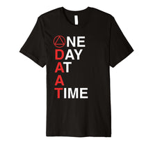 Load image into Gallery viewer, One Day At A Time AA Symbol Anonymous Gifts T Shirts NA AA
