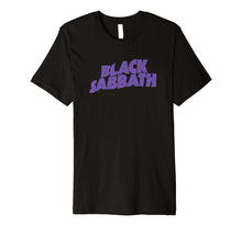 Load image into Gallery viewer, Black Sabbath Purple Logo T-Shirt
