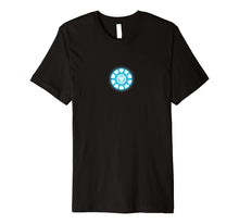 Load image into Gallery viewer, Arc Reactor Shirt, Energy Power Source Emblem Funny T-Shirt
