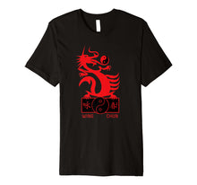 Load image into Gallery viewer, Dragon Wing Chun T-Shirt Kung Fu
