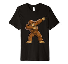 Load image into Gallery viewer, Bigfoot Sasquatch Dabbing T Shirt Funny Dab Monster Gifts
