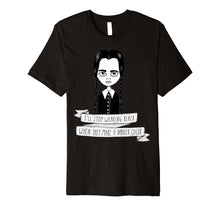 Load image into Gallery viewer, Wednesday Addams T Shirt
