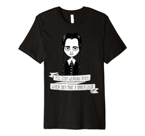 Wednesday Addams T Shirt