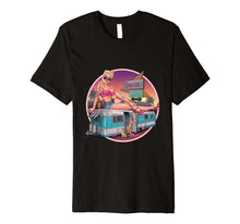 Load image into Gallery viewer, Rockabilly Pin-Up Girl T-shirt
