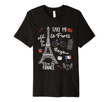 Load image into Gallery viewer, Paris Shirt Eiffel Tower France tshirt French Parisian Gifts
