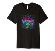 Load image into Gallery viewer, Trippy Sacred Geometry Mushroom Shirt

