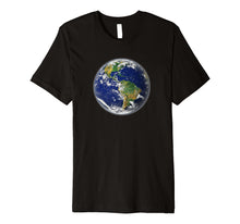 Load image into Gallery viewer, Planet Earth Globe T Shirt for Earth Day
