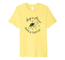 Load image into Gallery viewer, SKIP A STRAW SAVE A TURTLE - TSHIRT
