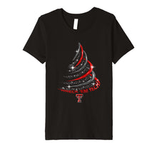Load image into Gallery viewer, Texas Tech Red Raiders Christmas Tree T-Shirt - Apparel
