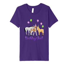 Load image into Gallery viewer, Birthday Girl Horse and Pony Party T-Shirt
