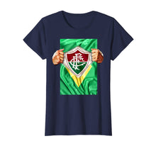 Load image into Gallery viewer, Fluminense T-shirt Heartbeat Football Soccer Fans Gift

