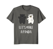 Load image into Gallery viewer, Let's Make a Panda - Funny Black Bear Polar Bear T-Shirt
