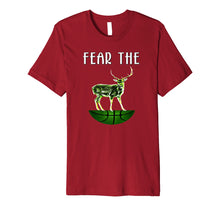 Load image into Gallery viewer, Deer Fear Basketball Premium T-Shirt
