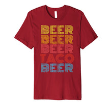 Load image into Gallery viewer, Beer Taco Food Saying Funny Mexican Cinco De Mayo Sweatshirt Premium T-Shirt
