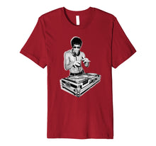 Load image into Gallery viewer, Bruce DJ Shirt for Vinyl Record or Kung Fu Lovers T-Shirt Premium T-Shirt
