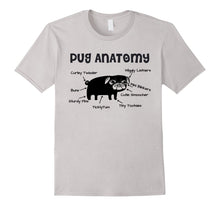 Load image into Gallery viewer, Pug Anatomy Cute Funny T Shirt Gifts Sarcastic Novelty Humor
