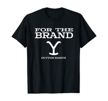 Load image into Gallery viewer, Fun Yellowstone For the Y Dutton Fan Cowboy T-Shirt
