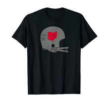Load image into Gallery viewer, Vintage Football Helmet Shirt State of Ohio Tshirt
