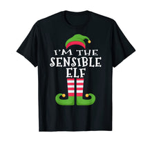 Load image into Gallery viewer, I'm The Sensible Elf T-Shirt Family Matching Funny Christmas T-Shirt
