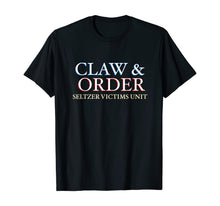 Load image into Gallery viewer, Claw And Order Seltzer Victims Unit Vintage Gift T-Shirt
