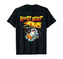 Load image into Gallery viewer, Roast Beef Cow On Beach Vacation Sun Tan Kids Men Women T-Shirt

