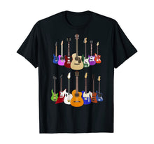Load image into Gallery viewer, Guitar Rock N Roll Musical Instrument Design Idea T-Shirt

