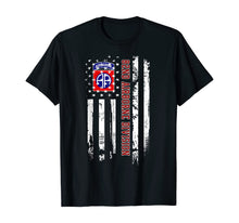Load image into Gallery viewer, 82nd Airborne Division American Flag Tshirt
