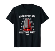 Load image into Gallery viewer, Nakatomi-Plaza Christmas Party Snowflake T-Shirt
