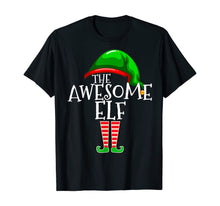 Load image into Gallery viewer, Awesome Elf Group Matching Family Christmas Gift Holiday T-Shirt
