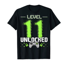 Load image into Gallery viewer, Level 11 Unlocked Video Gamer 11th Birthday Gamer Gift Boys T-Shirt
