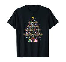 Load image into Gallery viewer, Funny Bee Christmas Tree Pajama Lights Gift T-Shirt
