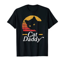 Load image into Gallery viewer, Cat Daddy Vintage Eighties Style Cat Retro Distressed  T-Shirt
