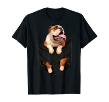 Load image into Gallery viewer, English Bulldog Pocket Mid T Shirt
