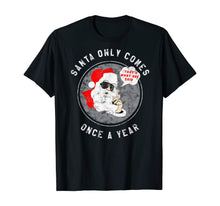 Load image into Gallery viewer, Christmas Santa Funny Xmas Christmas July Holiday Party Joke T-Shirt
