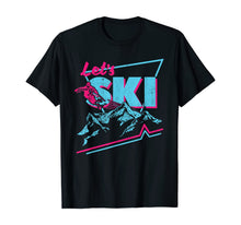 Load image into Gallery viewer, Retro Ski T-Shirt - Vintage 80s 90s Ski Outfit Ski Clothes T-Shirt-541925
